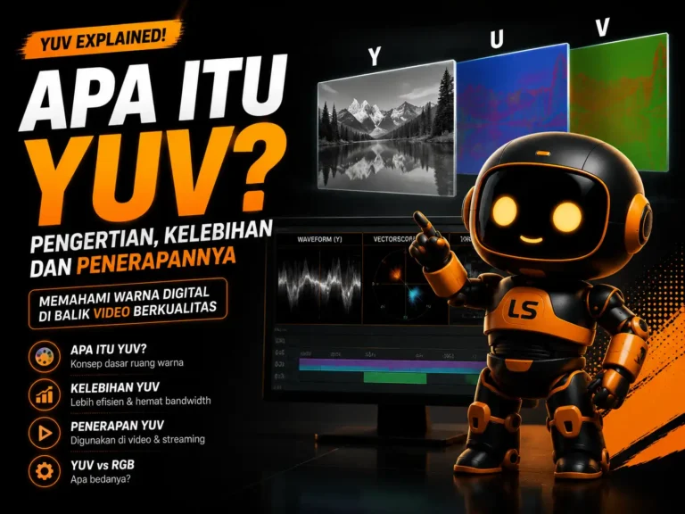 Panduan Color Space YUV, pengertian YUV, kelebihan, chroma subsampling, dan penerapannya di iPhone dan software editing profesional